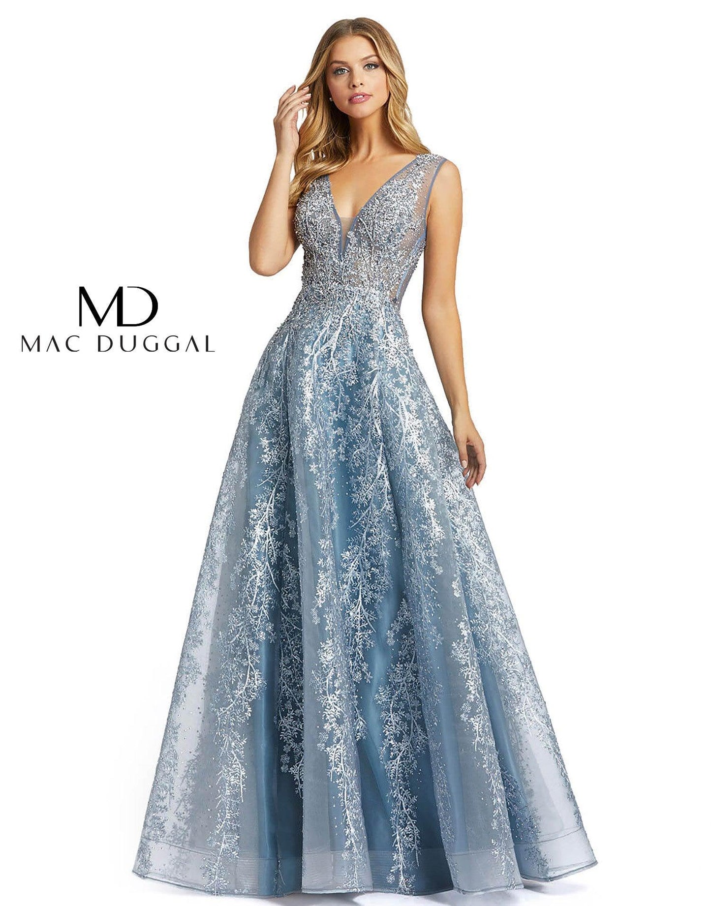 Mac Duggal Long Formal Prom Ball Gown 20218 Sale - The Dress Outlet