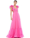 Mac Duggal Long Formal Ruffled Dress 67911 - The Dress Outlet