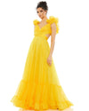 Mac Duggal Long Formal Ruffled Dress 67911 - The Dress Outlet