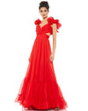 Mac Duggal Long Formal Ruffled Dress 67911 - The Dress Outlet