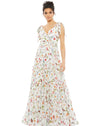 Mac Duggal Long Formal Sleeveless Floral Gown 55422 - The Dress Outlet