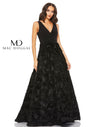 Mac Duggal Long Formal Sleeveless Ruffle Gown 67212 - The Dress Outlet