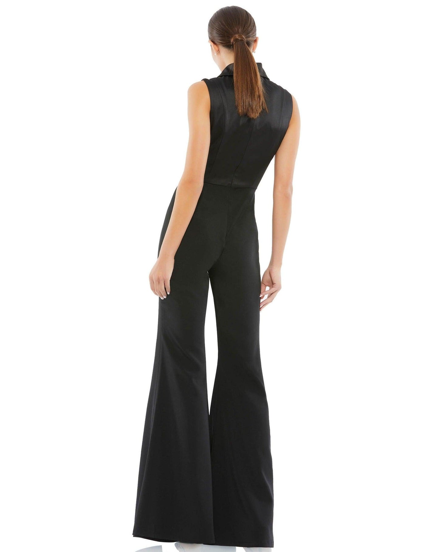 Mac Duggal Long Formal Tuxedo Jumpsuit 26603 - The Dress Outlet