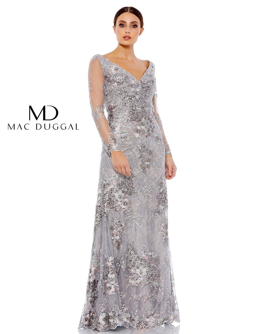 Mac Duggal Long Mother of the Bride Dress 67539 - The Dress Outlet