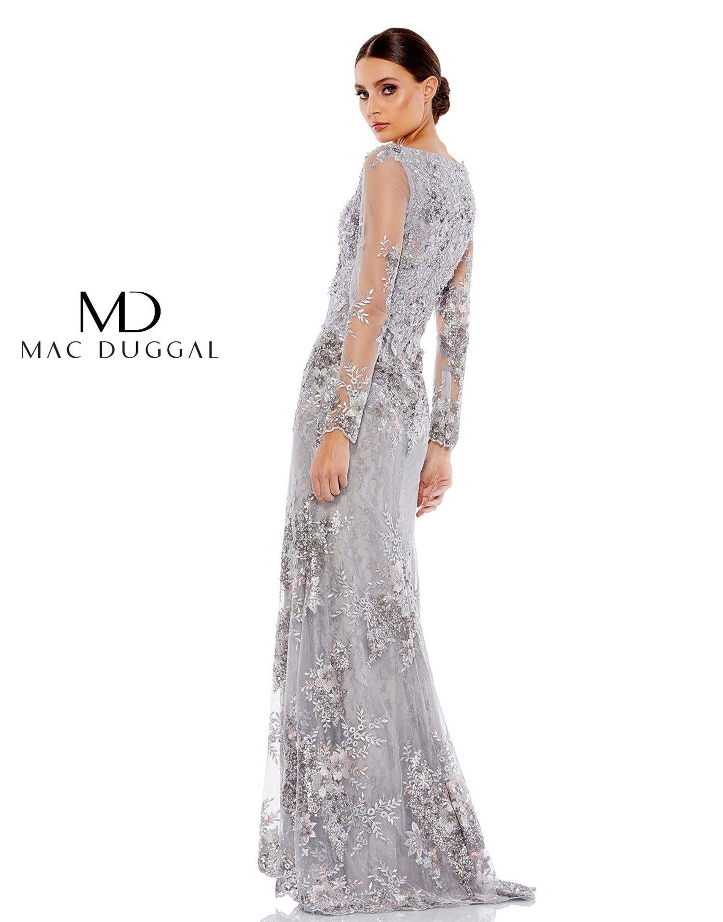 Mac Duggal Long Mother of the Bride Dress 67539 - The Dress Outlet