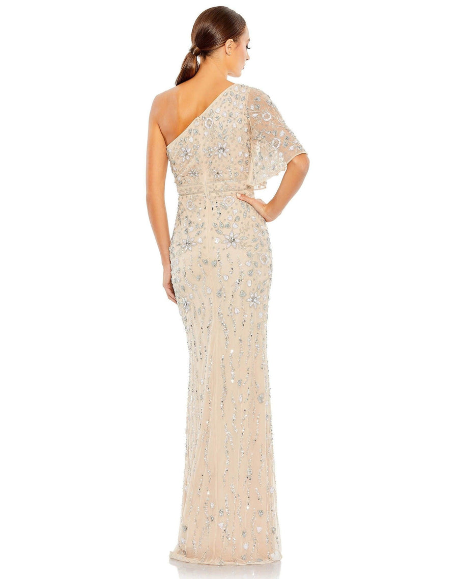 Mac Duggal Long One Shoulder Formal Dress 93635 - The Dress Outlet