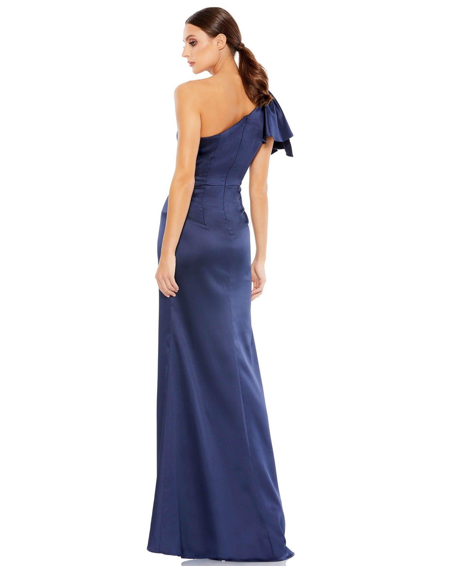 Mac Duggal Long One Shoulder Formal Gown 26521 - The Dress Outlet