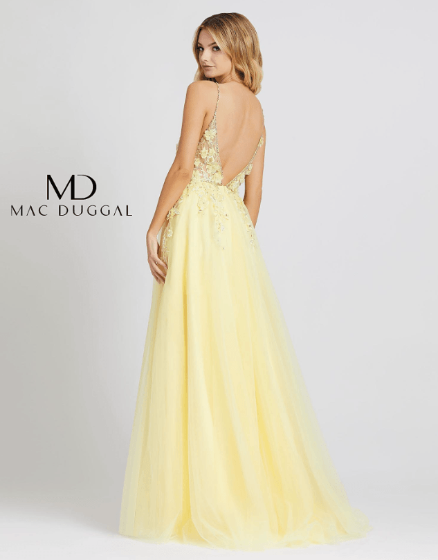 Mac Duggal Long Prom Dress 11125 - The Dress Outlet