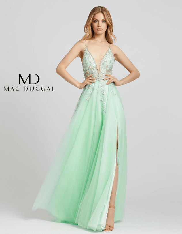 Mac Duggal Long Prom Dress 11125 - The Dress Outlet