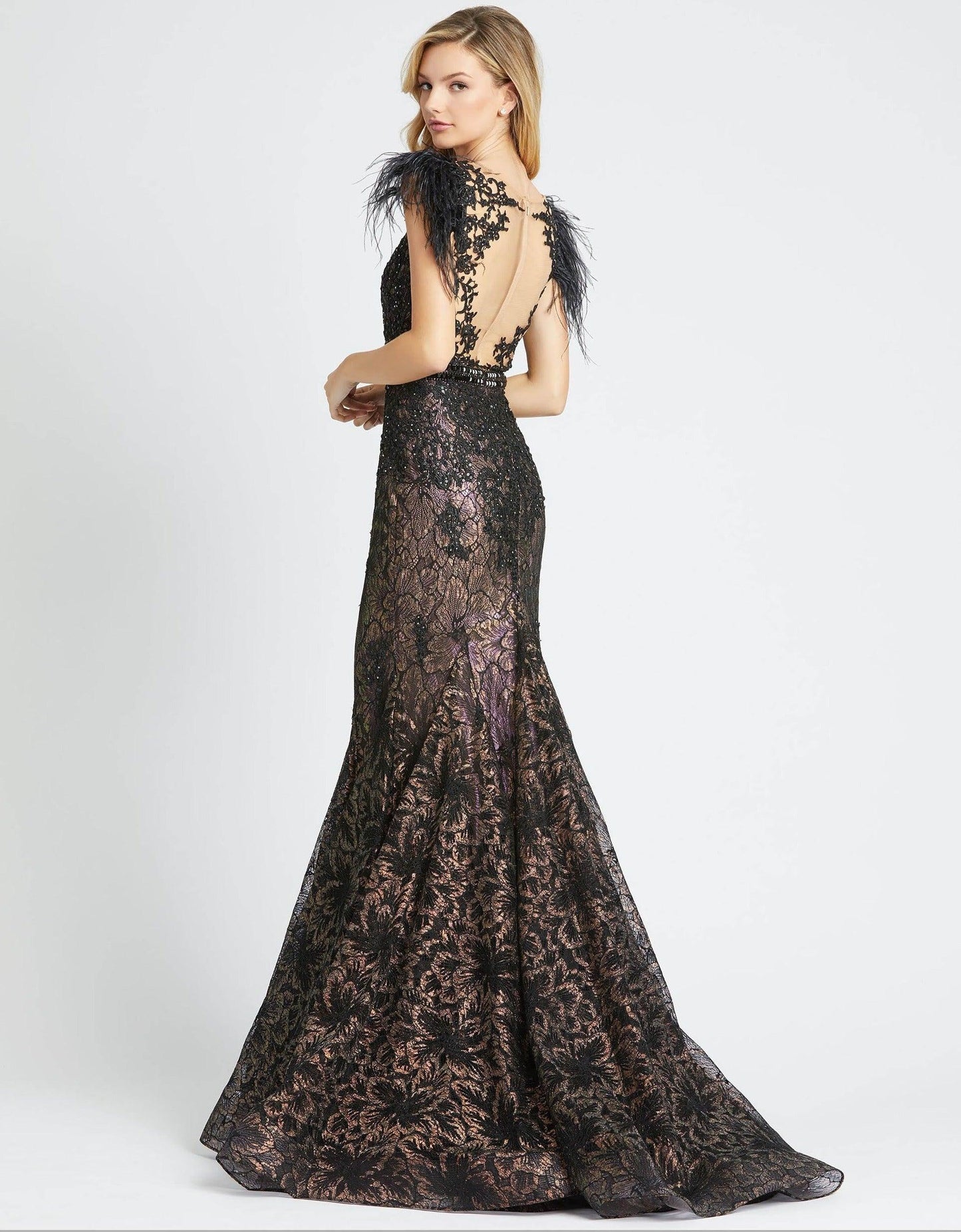 Mac Duggal Long Prom Dress 79230 - The Dress Outlet