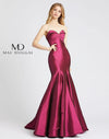 Mac Duggal Long Prom Strapless Trumpet Gown 12110L - The Dress Outlet