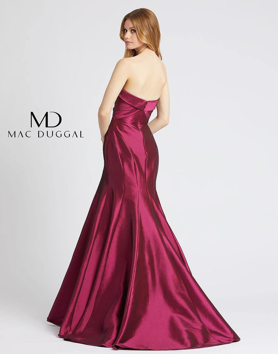 Mac Duggal Long Prom Strapless Trumpet Gown 12110L - The Dress Outlet