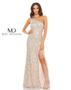 Mac Duggal Long Shoulder Prom Dress 10729 - The Dress Outlet