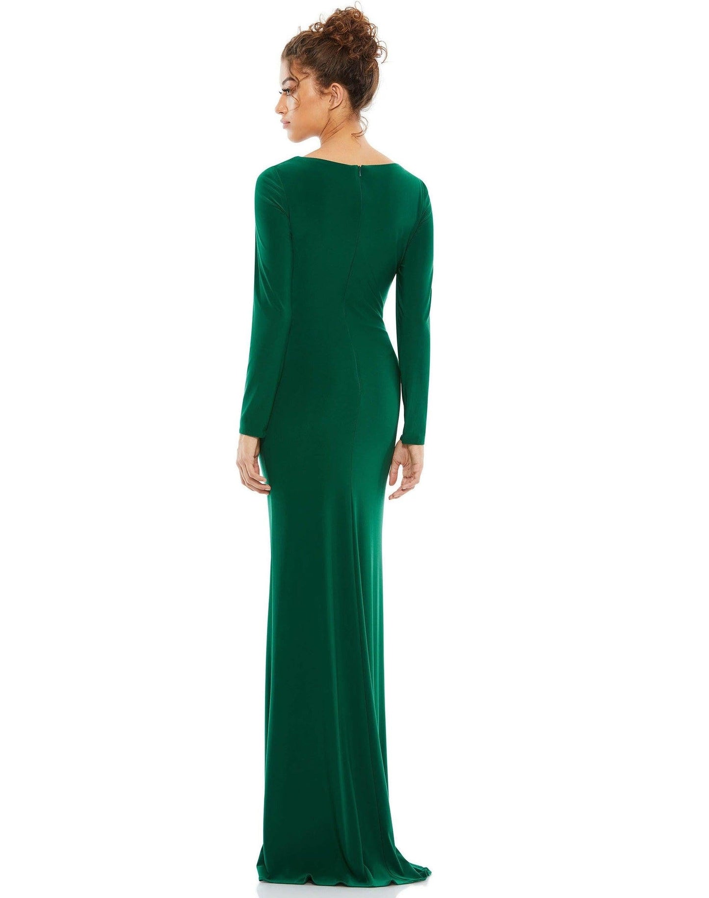 Mac Duggal Long Sleeve Fitted Formal Dress 26573 - The Dress Outlet