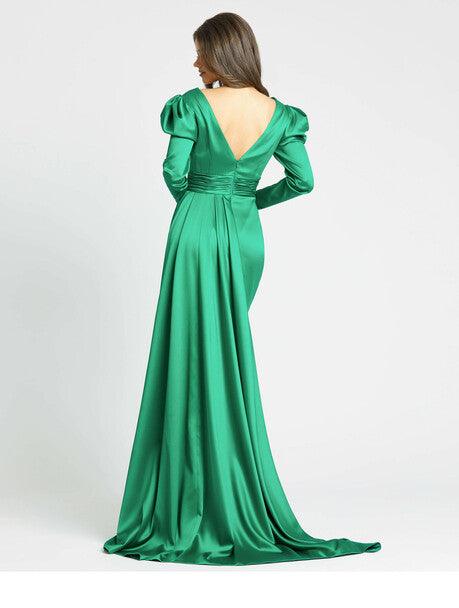 Mac Duggal Long Sleeve Formal Evening Dress 12404 - The Dress Outlet