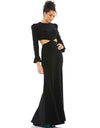 Mac Duggal Long Sleeve Sexy Evening Dress 67944 - The Dress Outlet