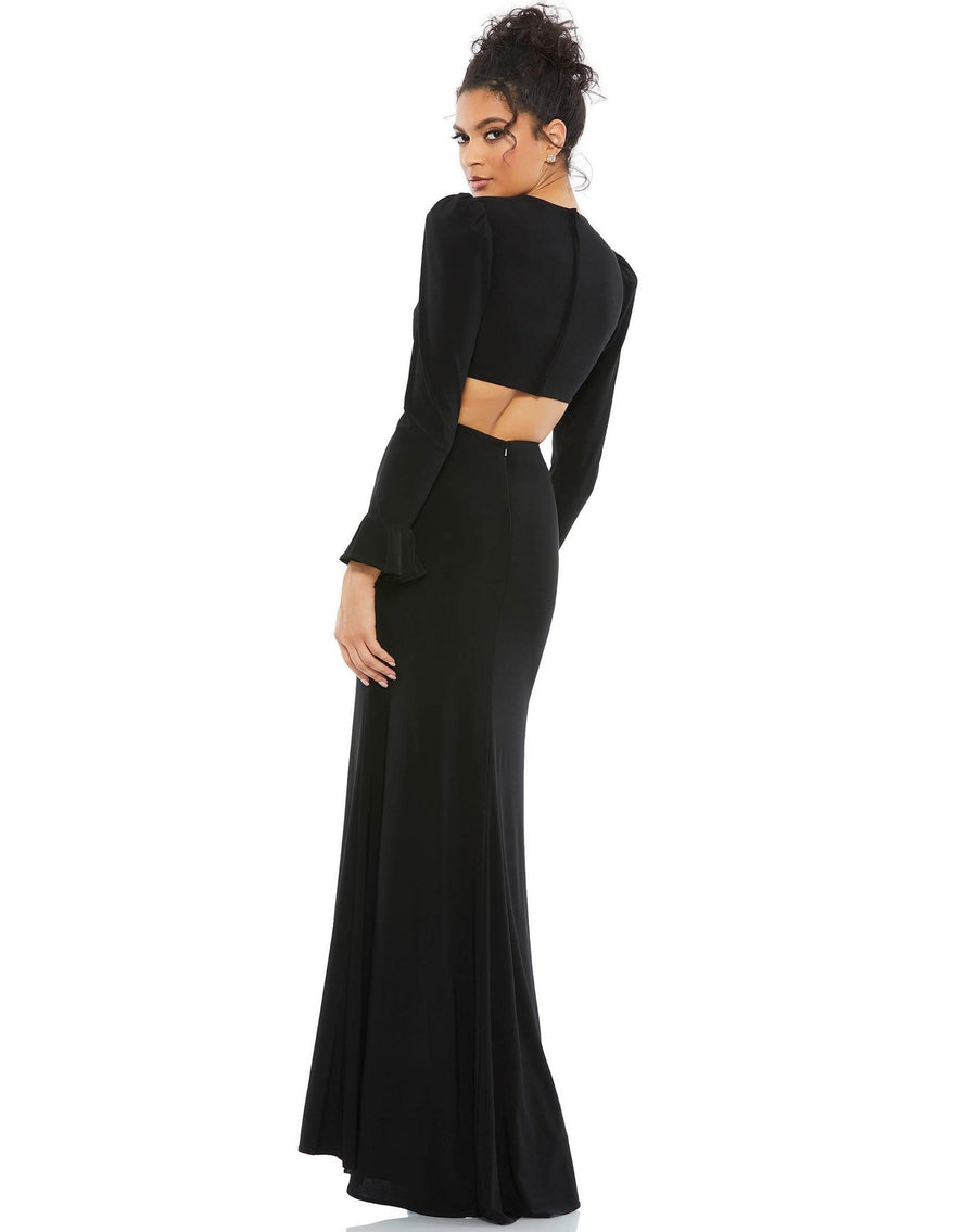 Mac Duggal Long Sleeve Sexy Evening Dress 67944 - The Dress Outlet