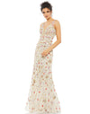 Mac Duggal Long Sleeveless Floral Formal Dress 5482 - The Dress Outlet