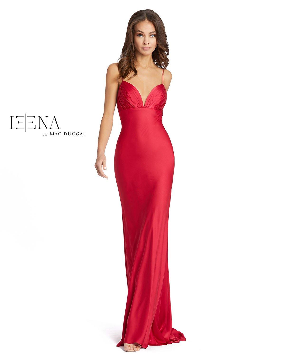 Mac Duggal Long Spaghetti Strap Formal Dress 26415 - The Dress Outlet