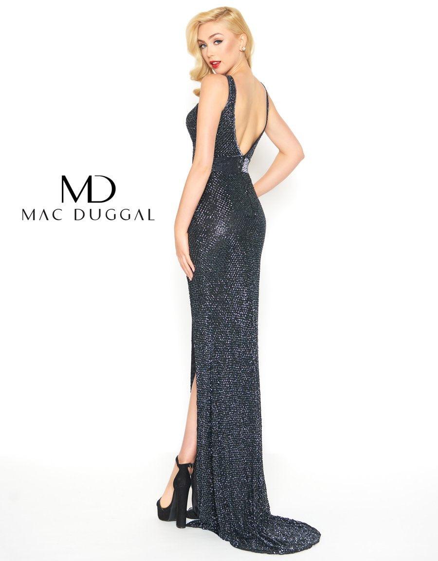 Mac Duggal Long Sparkling Sleeveless Prom Dress 1070 - The Dress Outlet