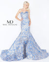 Mac Duggal Long Strapless Prom Mermaid Gown 66219M - The Dress Outlet