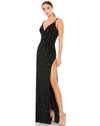 Mac Duggal P Long Spaghetti Strap Fitted Gown 67812 - The Dress Outlet