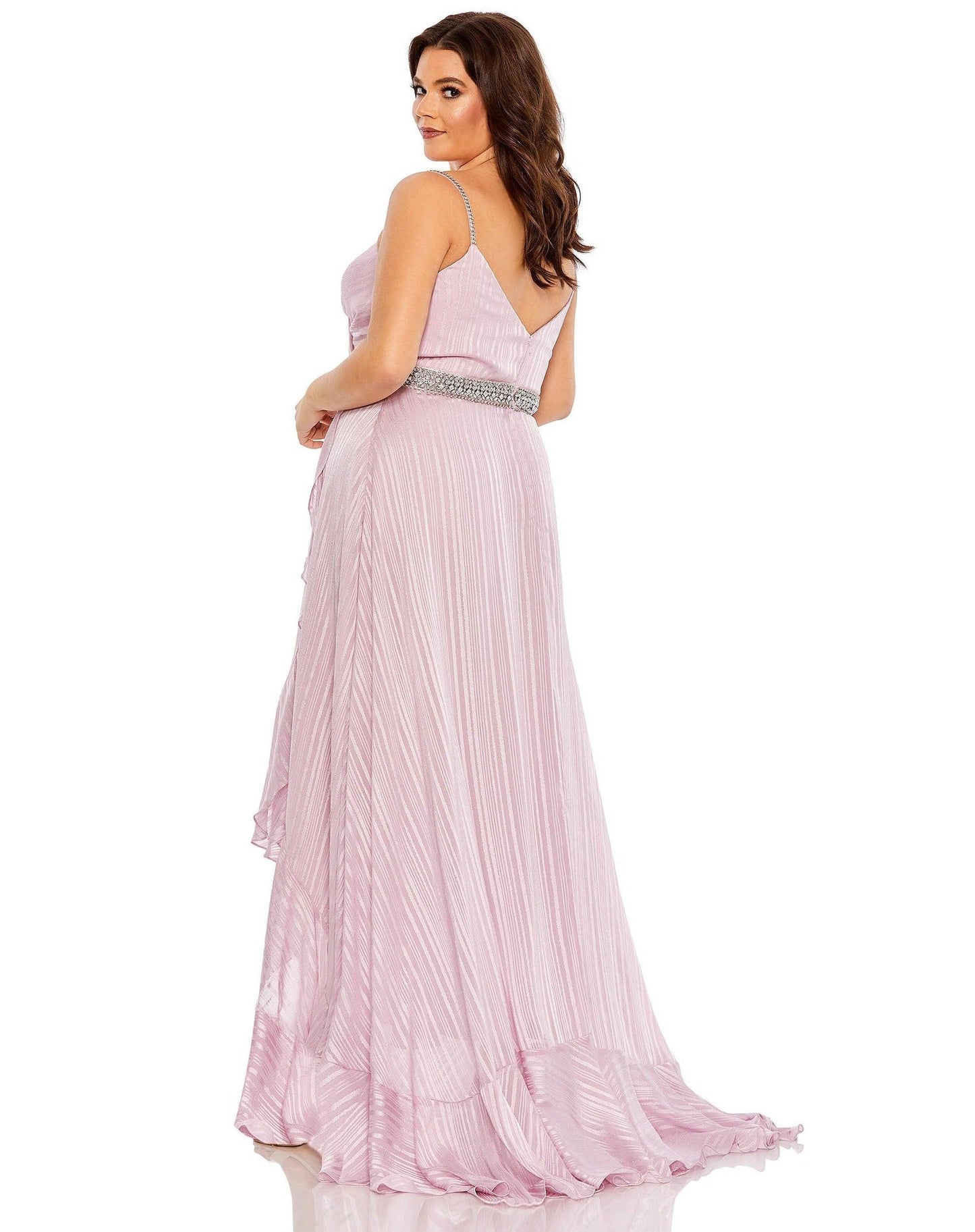 Mac Duggal Plus Size Prom High Low Dress 49579 - The Dress Outlet