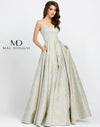 Mac Duggal Prom Long Floral Ball Gown 26117H - The Dress Outlet