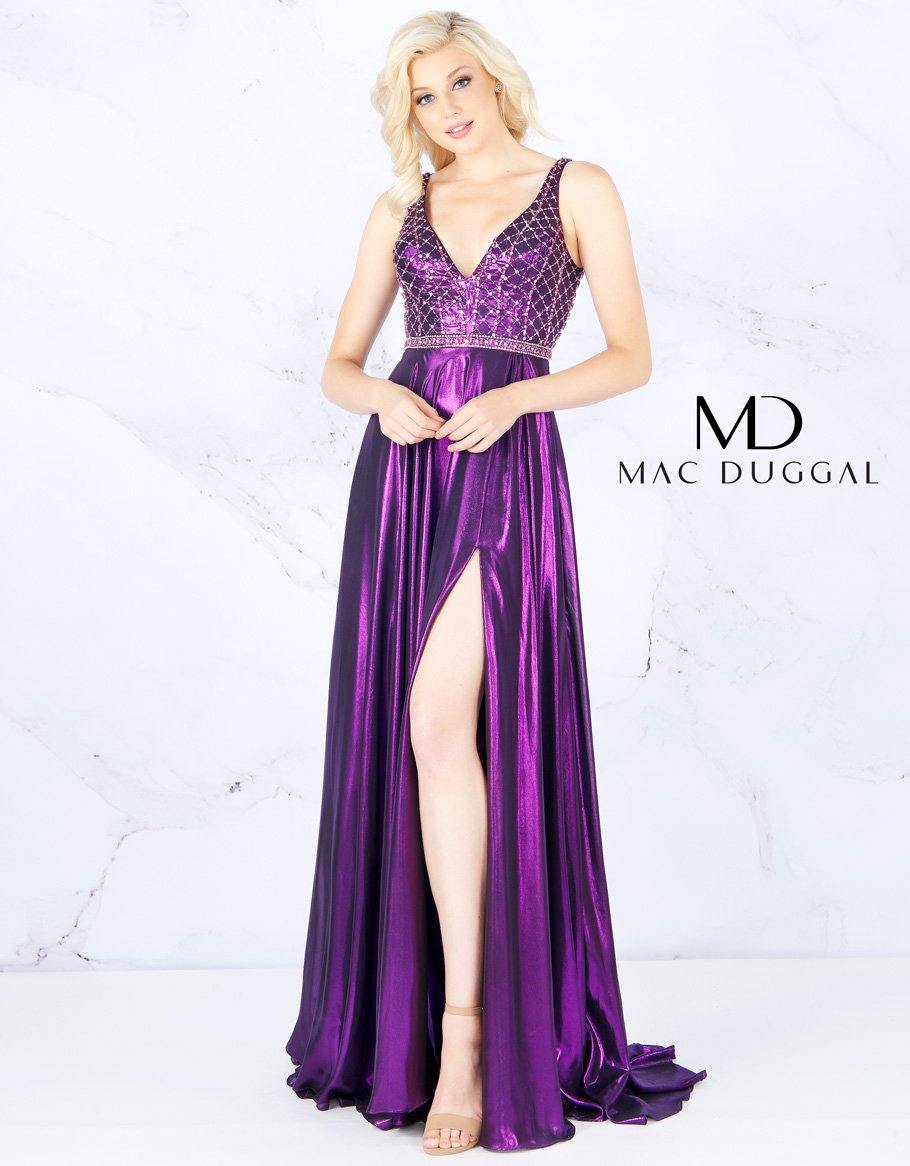 Mac Duggal Prom Long Formal Evening Prom Gown 77493A - The Dress Outlet