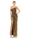 Mac Duggal Prom Long Formal Metallic Dress 26728 - The Dress Outlet