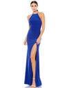 Mac Duggal Prom Long Halter Formal Dress 26518 - The Dress Outlet