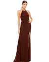 Mac Duggal Prom Long Halter Formal Dress 26518 - The Dress Outlet