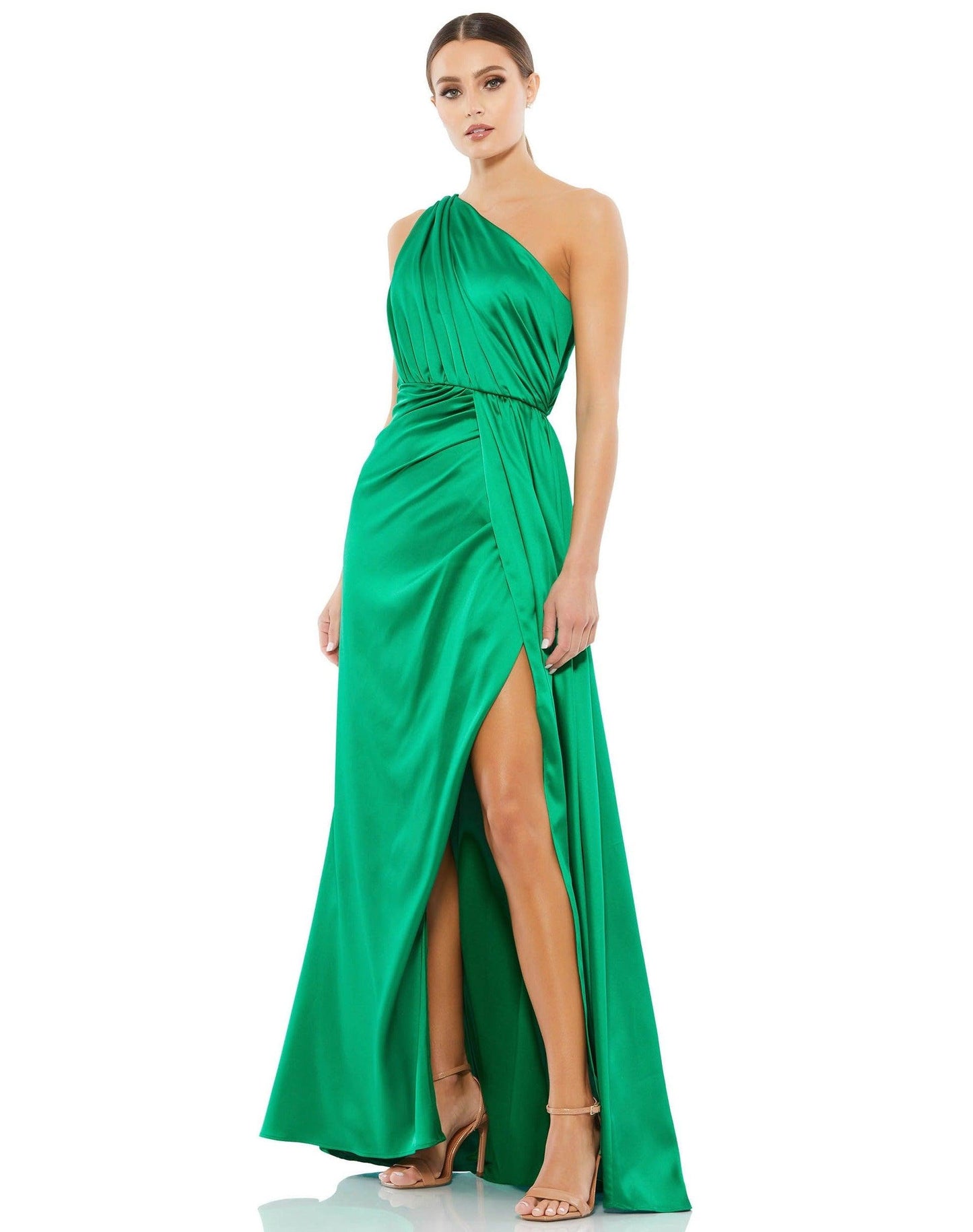 Mac Duggal Prom Long One Shoulder Formal Gown 26654 - The Dress Outlet