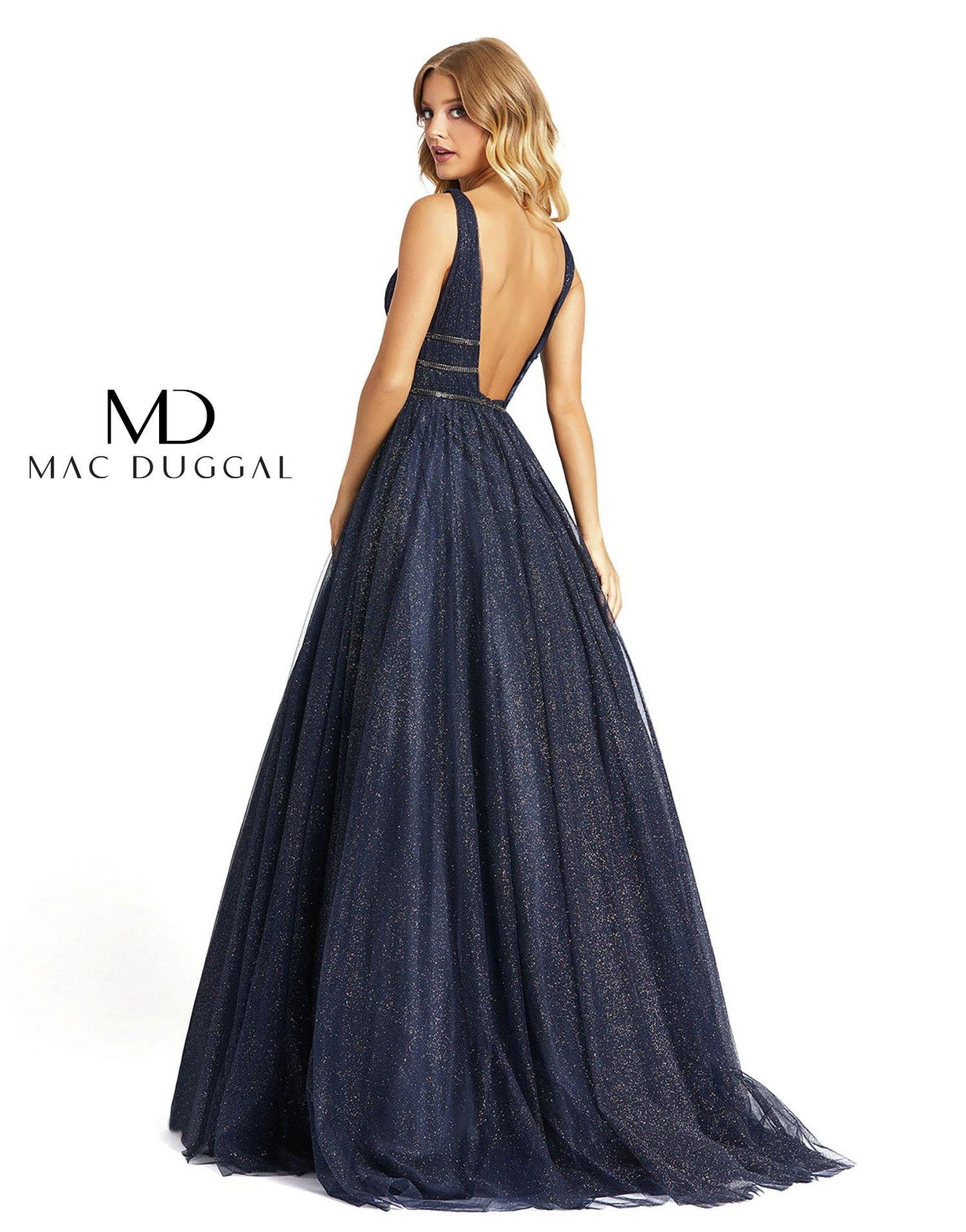 Mac Duggal Prom Long Sleeveless Ball Gown 67342 - The Dress Outlet