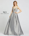 Mac Duggal Prom Long Spaghetti Strap Ball Gown 40890H - The Dress Outlet