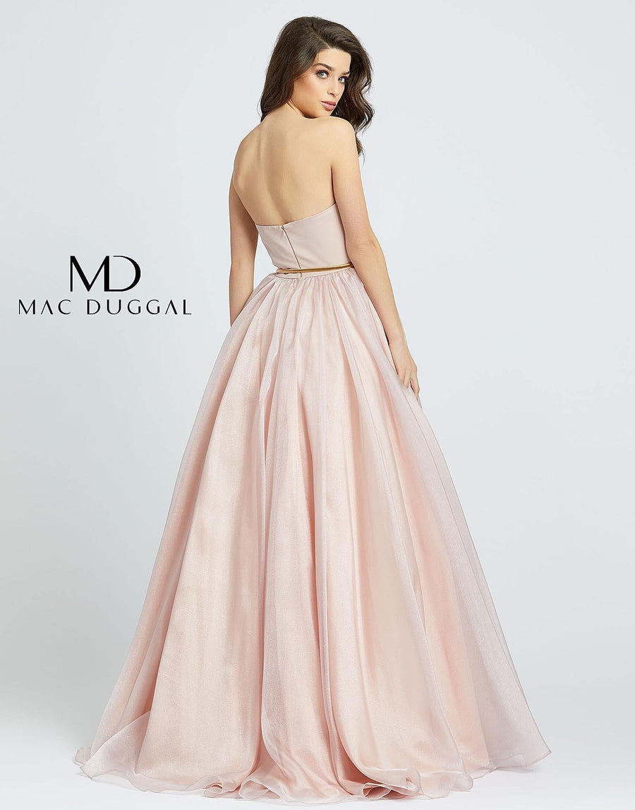 Mac Duggal Prom Long Strapless Ball Gown 25943H - The Dress Outlet