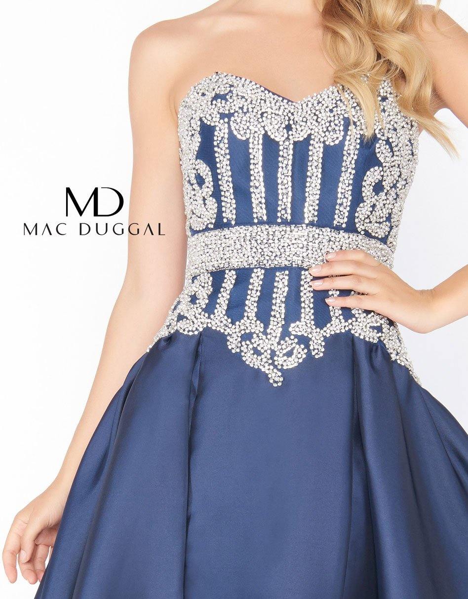 Mac Duggal Prom Long Strapless Ball Gown 62894R - The Dress Outlet