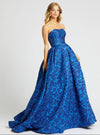 Mac Duggal Prom Long Strapless Ball Gown 66745H - The Dress Outlet