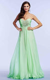 Mac Duggal Prom Long Strapless Evening Dress 78437M - The Dress Outlet