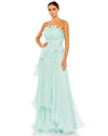 Mac Duggal Prom Long Strapless Formal Gown 49537 - The Dress Outlet