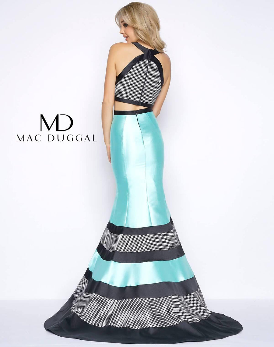 Mac Duggal Prom Long Two Piece Mermaid Gown 65913A - The Dress Outlet