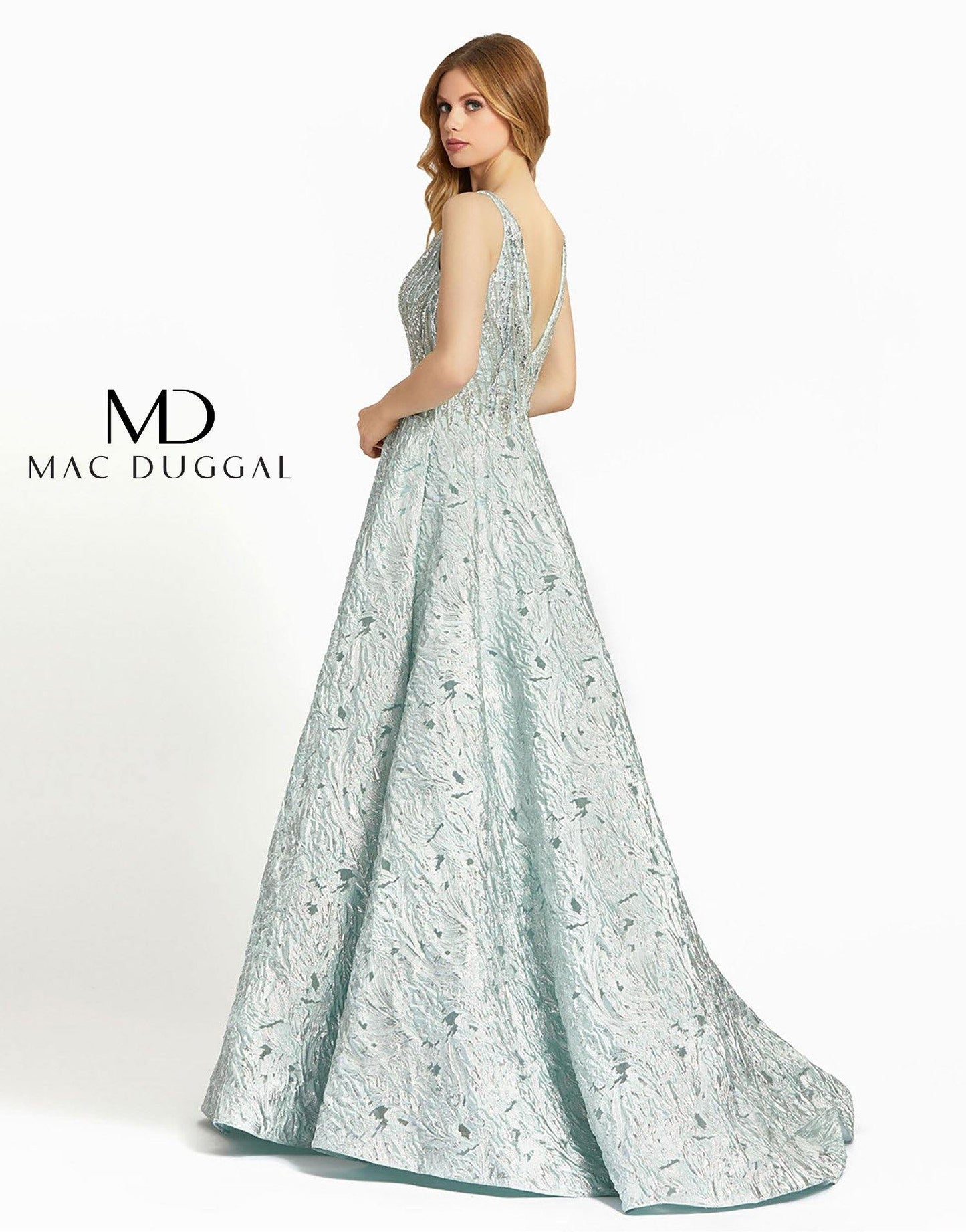 Mac Duggal Prom Sleeveless Long Ball Gown 40996 - The Dress Outlet