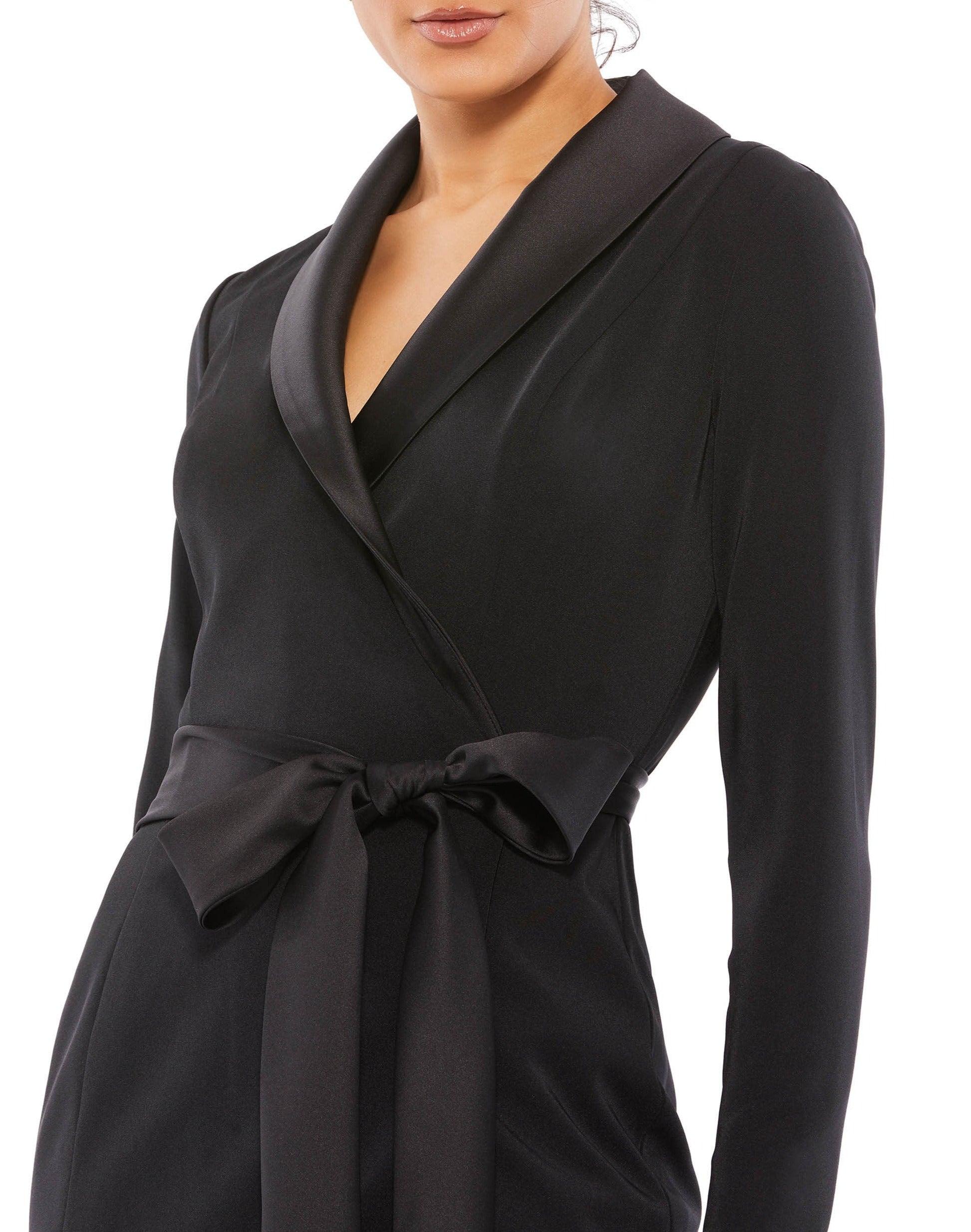 Tuxedo 2024 wrap dress