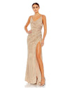 Mac Duggal Spaghetti Strap Long Formal Dress 10932 - The Dress Outlet