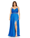 Mac Duggal Spaghetti Strap Long Formal Dress 49575 - The Dress Outlet