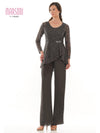 Marsoni Formal Long Sleeve Jacket Pant Suit 305 - The Dress Outlet