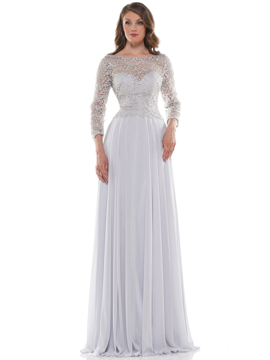 Marsoni Long Chiffon Mother of the Bride Gown 223 - The Dress Outlet