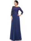 Marsoni Long Chiffon Mother of the Bride Gown 223 - The Dress Outlet