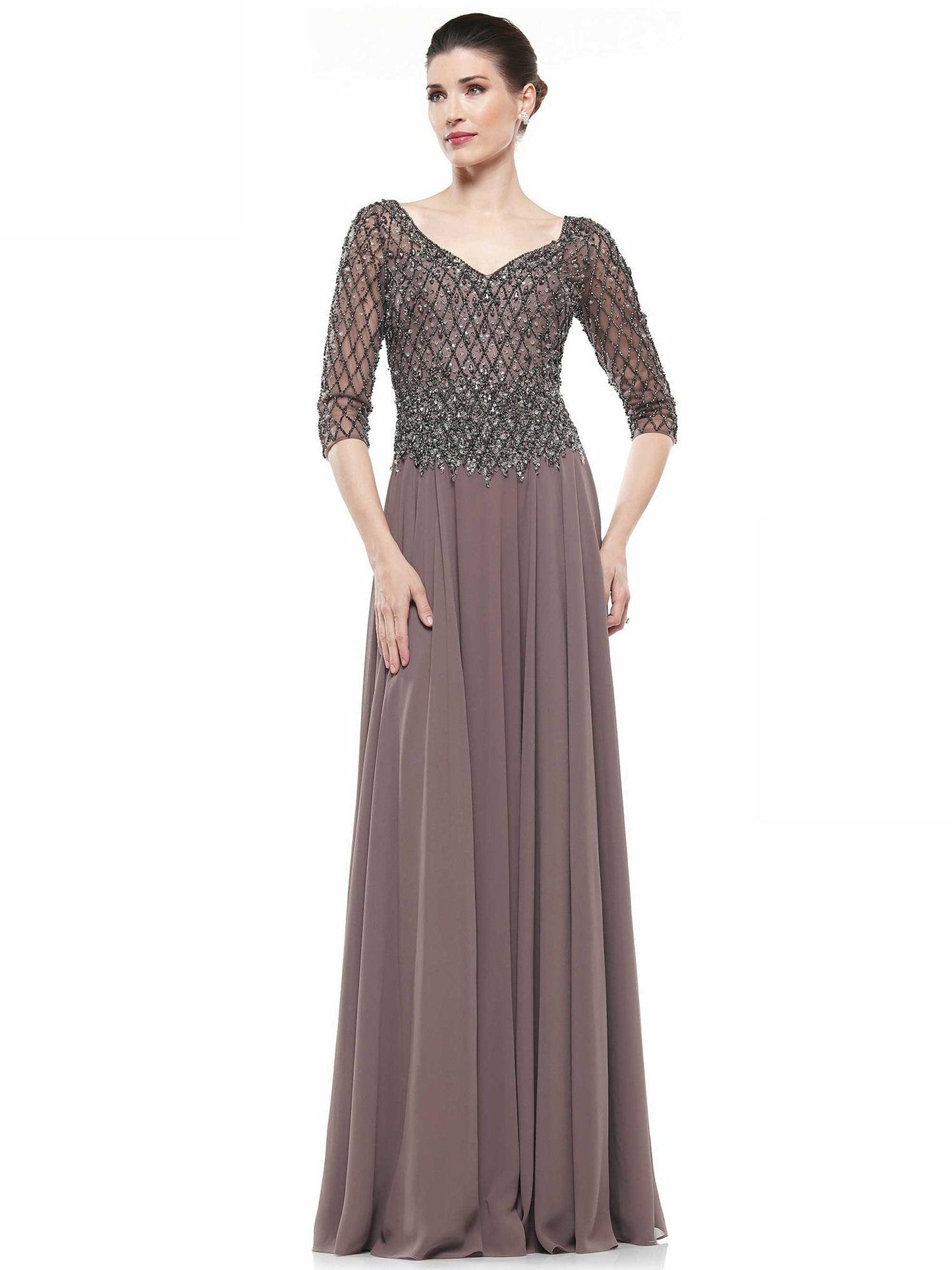 Marsoni Long Formal Mother of the Bride Dress 165 - The Dress Outlet