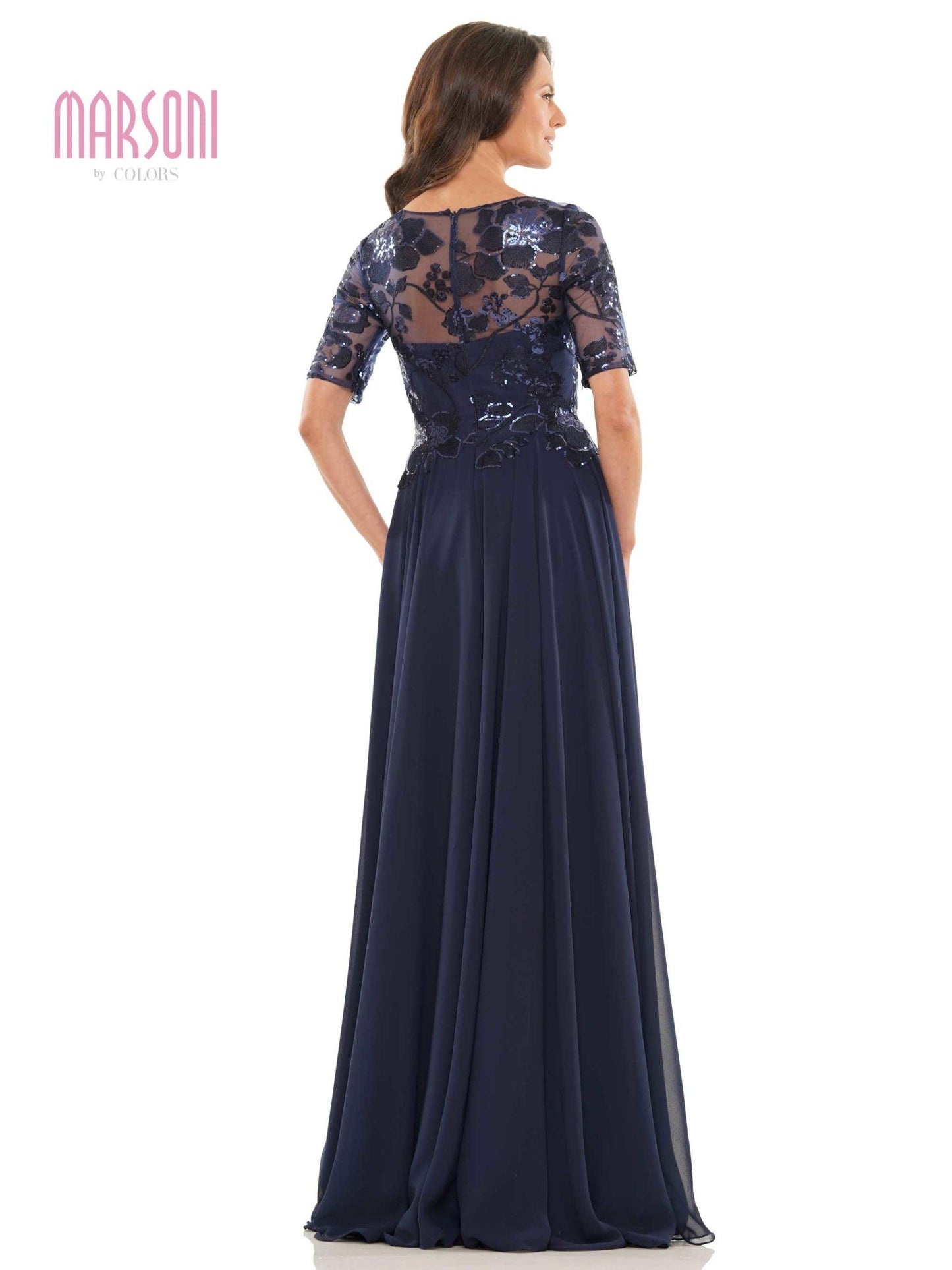 Marsoni Long Formal Mother of the Bride Dress 286 - The Dress Outlet